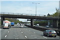 Oxshott Road Bridge, M25 in KT21 2EX