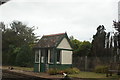 View of a signalbox at New Romney in TN28 8LL