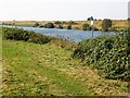 Footpath and The Relief Channel at Stowbridge, Norfolk in PE34 3PQ