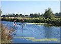 Paddle Boarding on the Exeter Canal in EX2 8LP