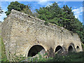 The western Bishopley limekiln in DL13 2QZ