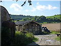 Barn with bales, Sullington in RH20 4EZ