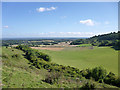 View north-east from Sullington Hill in RH20 4AB