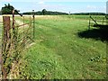 Rusty gates near Stow Hall in Norfolk in PE34 3HS