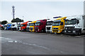 Lorry Park, Newport Pagnell Services (Northbound) in MK14 5FW