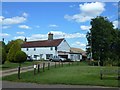 Village green and cottage in Crimplesham, Norfolk in Crimplesham