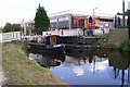 Canal Boat - Swing Bridge - Leeds and Liverpool Canal at Shipley in BD17 7AB