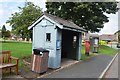 Local facilities by the village green in Whittington in SY11 4BY