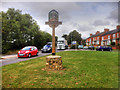 Earls Barton Village Sign, Northampton Road in NN6 0EP