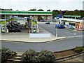 Fuel Forecourt at Leicester Forest East Service Area in LE19 4DW