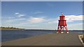 South Groyne and inner harbour light, South Shields in NE30 1JA