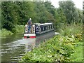 Cruising the Trent & Mersey Canal near Willington in DE65 6BT