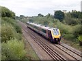 Arriva Cross Country Class 170 train near Willington in DE65 6BT