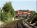 Formby railway station from the south in L37 6AB