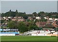 Derby: a view from the County Ground in DE21 6XT