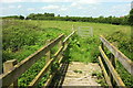 Footbridge, Shadehouse Farm in SP8 5LX