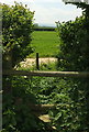Double stile near Shadehouse Farm in SP8 5LX