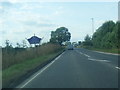 A142 at Welcome to Fenland sign in PE16 6XA