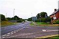 Junction of University Way and Beswick Drive, Crewe, Cheshire in CW1 5NT
