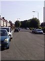 Looking Up Towards Broadway In Heanor Derbyshire. in DE75 7GT