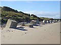 Anti-tank defences on Lossiemouth West Beach in IV31 6RD