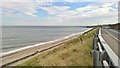Looking south towards Seaham Harbour above Promenade in SR7 7AF