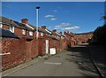 Backs of the houses - High Street, Grimethorpe in S72 7GH