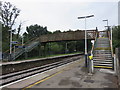 Railway footbridge, Bookham Station in KT23 3AT