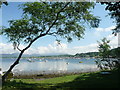 Looking onto the bay from Dunstaffnage grounds in PA37 1PZ