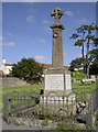 Shipham war memorial in BS25 1TW