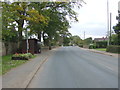 Bus stop and shelter on Preston Road, Grimsargh in PR2 5SD