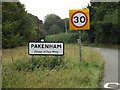 Pakenham Village Name sign on Pakenham Road in Pakenham
