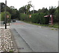 Berse Road bus stop and shelter, New Broughton in LL11 6TS