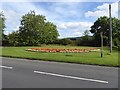 Floral display at the south end of Eastwoods Road in NE42 5BY