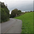 Towards the end of the pavement, Mount Zion, Brymbo in LL11 5AF