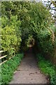 Public footpath to Carterton, Oxon in OX18 3RT