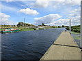 Mooring pontoons, River Witham in LN3 5TD