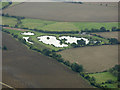 Dairymeads Fishery from the air in CM6 2EH