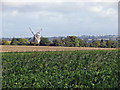 Fulbourn Windmill from Shelford Road in CB21 5EG