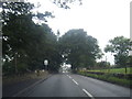 A523 nears Leek town boundary in ST13 7LY
