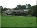 Footbridge over the River Ribble, west of Clitheroe in BB7 2NW