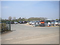 Car park entrance, Hollybeck Garden Centre in NG25 0RW