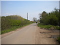 Radley Road passing Lowbank Farm in NG22 8AW