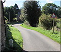 Warning sign - cattle grid, Hole-in-the-Wall, Herefordshire in HR9 7JW