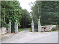 Driveway from Dunecht House in AB32 7BD