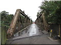 Former railway bridge near Trefforest Estate in CF37 5YB