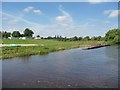 Campsite landing stage, River Ouse, Cawood in YO8 3TP