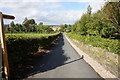 Path leading to Marry Carry in HD9 7EW