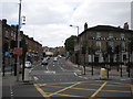 Bottom of Tulse Hill, Tulse Hill in SE24 9DP