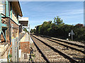 Railway Lines at Attleborough Railway Station in Attleborough Queens & Besthorpe Ward